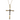 Collana con croce diamanti e zaffiri oro giallo