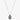 brosway fancy collana argento925 goccia fcl114