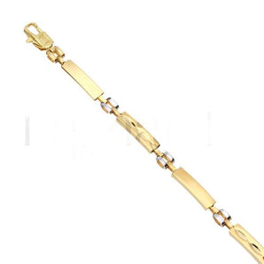 Bracelet à maillons or jaune 9 carats