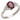 Anello con rubino e diamanti