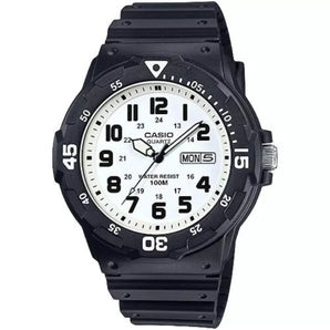 Montre Casio en caoutchouc 40mm mrw-200h-1bvdf