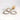 Orecchini cerchi con diamanti oro bianco 18kt