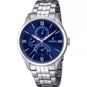 Orologio festina retro F16822/3 acciaio uomo