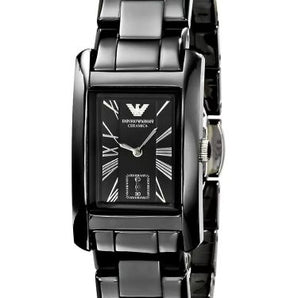 Emporio Armani Damen-Keramik-Uhr mit zwei Zeigern – AR1407