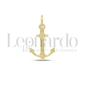 Ciondolo ancora oro giallo