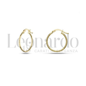 Orecchini cerchietti oro giallo