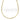 Collana catena piatta uomo oro giallo