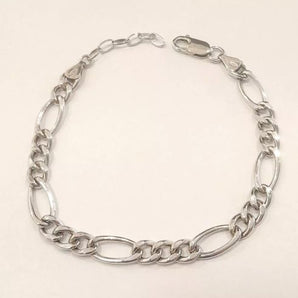 Bracciale catena 3+1 argento925