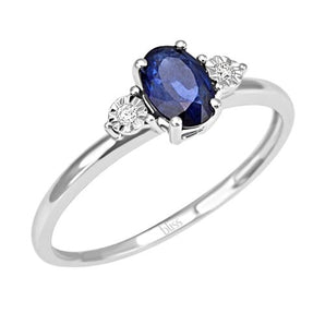 Bliss Ring Saphir und Diamanten 20069901