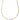 Collana tubolare uomo oro giallo bianco