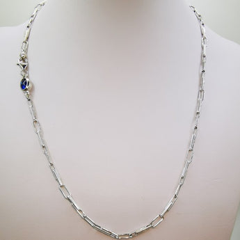 collana uomo oro bianco