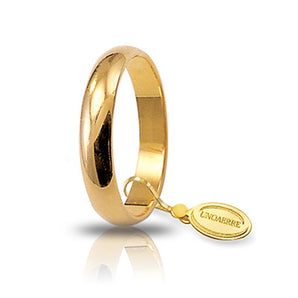 fede nuziale oro giallo