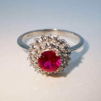 anello donna oro bianco