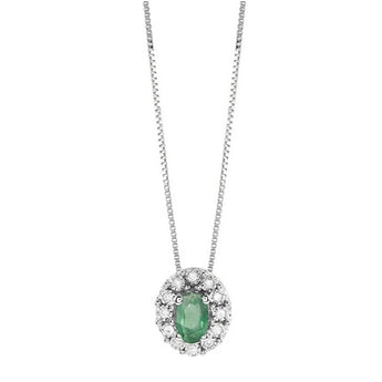 collana smeraldo diamanti