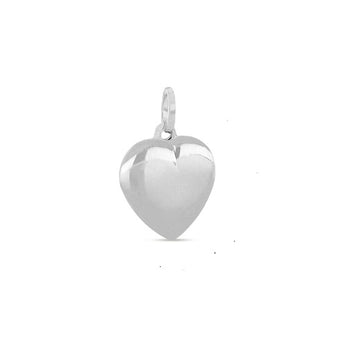 ciondolo cuore oro bianco
