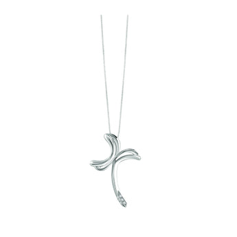 collana croce diamanti