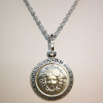 collana Versace oro bianco