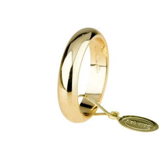 fede nuziale oro giallo