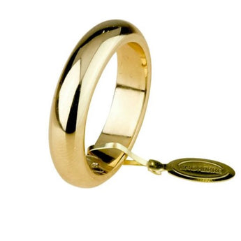 Fede nuziale classica Unoaerre oro giallo 18kt 6 grammi – Gioielleria Angela