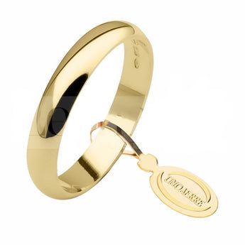 fede nuziale oro giallo