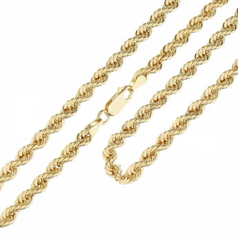 collana cordoncino oro giallo