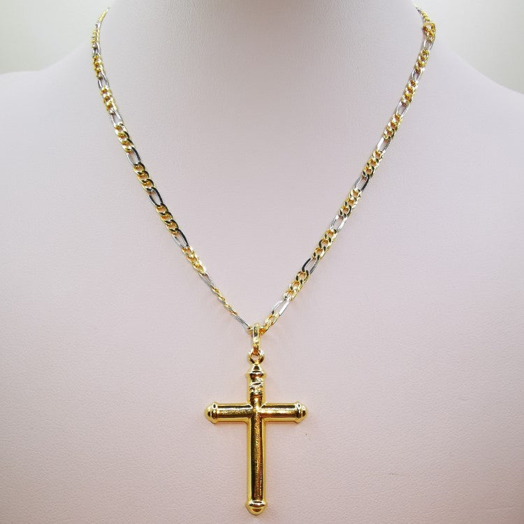 Collana croce oro giallo – Gioielleria Angela