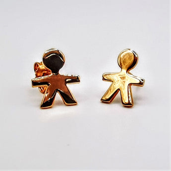 orecchini bimba oro rosa