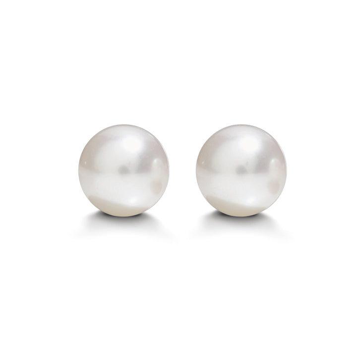 Orecchini A Lobo Con Perla Naturale D'Acqua Dolce E Zirconia - GAVU, Argento 925 O Oro 14k, Eleganza Donna