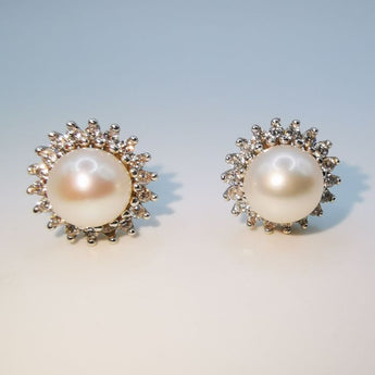 orecchini perle oro