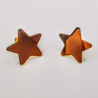 orecchini stella oro giallo