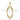 Pendentif croix or jaune