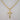 Collana funetta crocifisso oro giallo