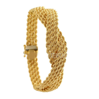 Bracciale funetta donna oro - Gioielleria Angela