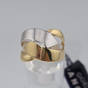 Anello fascia lucida Donna oro giallo