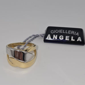 Anello fascia lucida Donna oro giallo