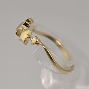 Anello stelle donna oro giallo
