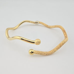 Bracciale rigido donna oro giallo