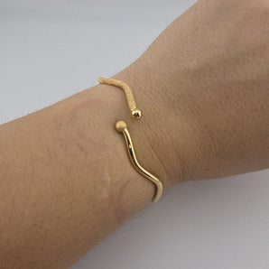 Bracciale rigido donna oro giallo