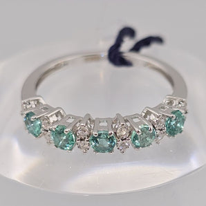 Anello Diamanti e Smeraldi gioiello donna Bliss 20091476