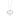 collana cuore diamanti gioielli Bliss oro bianco 18kt 20106586
