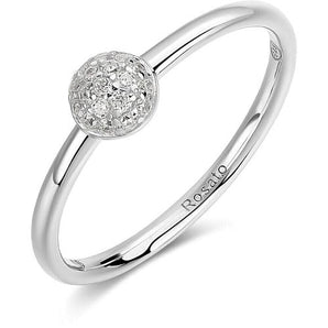 anello donna gioielli Rosato Bianca RZBI79 argento925