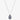 brosway fancy collana argento925 goccia fcl114