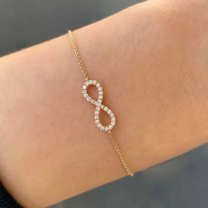 bracciale infinito argento 925