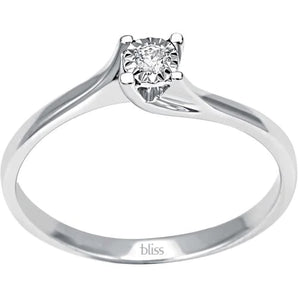 Bliss bague solitaire avec diamant 20069985