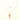 Collana con croce oro giallo