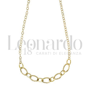 Collana girocollo donna oro giallo