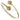 Bracciale rigido nodo oro giallo