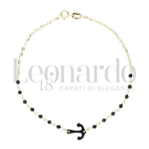 Bracciale ancora oro giallo