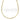 Collana catena piatta uomo oro giallo