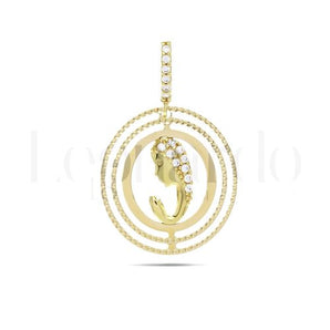 Anhänger Madonna Gelbgold